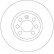 Disque de frein DF4426 TRW, Vignette 3