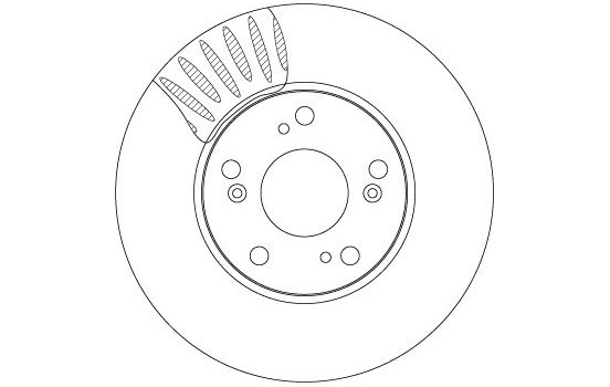 Disque de frein DF4429 TRW, Image 3