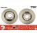 Disque de frein DF4434 TRW, Vignette 2