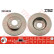 Disque de frein DF4435 TRW