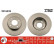 Disque de frein DF4435 TRW, Vignette 2