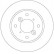 Disque de frein DF4435 TRW, Vignette 3