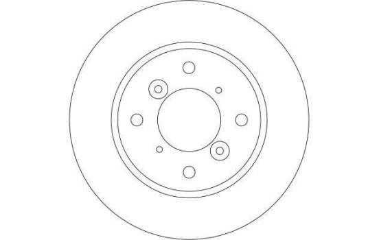 Disque de frein DF4435 TRW, Image 3