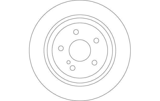 Disque de frein DF4437 TRW, Image 3