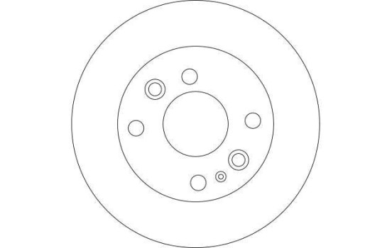 Disque de frein DF4438 TRW, Image 2