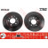 Disque de frein DF4442 TRW