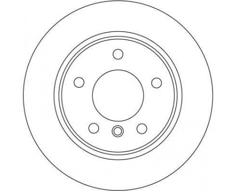 Disque de frein DF4448 TRW, Image 3