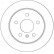 Disque de frein DF4453 TRW, Vignette 4