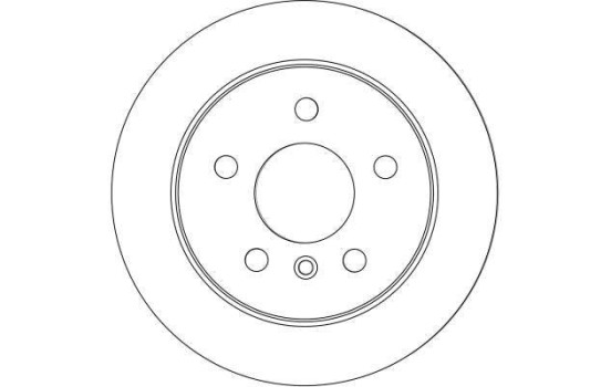 Disque de frein DF4453 TRW, Image 4