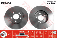 Disque de frein DF4454 TRW