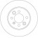 Disque de frein DF4455 TRW, Vignette 3