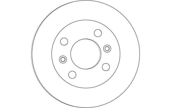Disque de frein DF4458 TRW, Image 4