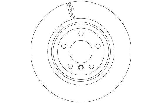Disque de frein DF4461S TRW, Image 3