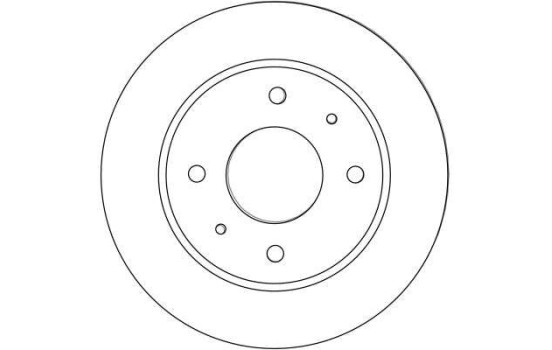 Disque de frein DF4463 TRW, Image 4