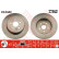 Disque de frein DF4480 TRW