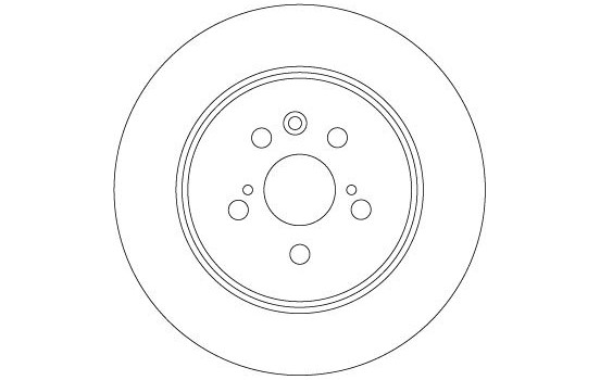 Disque de frein DF4480 TRW, Image 3