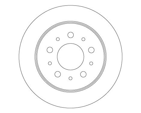 Disque de frein DF4481S TRW, Image 2