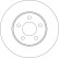 Disque de frein DF4503 TRW, Vignette 2