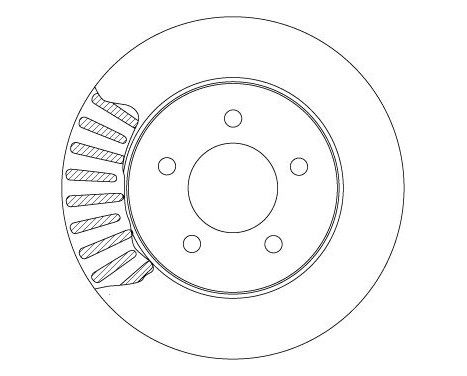 Disque de frein DF4508 TRW, Image 3