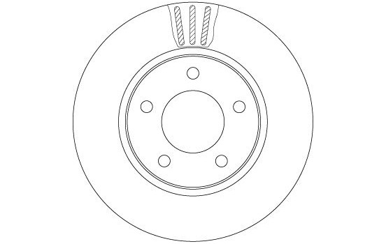 Disque de frein DF4550 TRW, Image 3