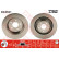 Disque de frein DF4551 TRW
