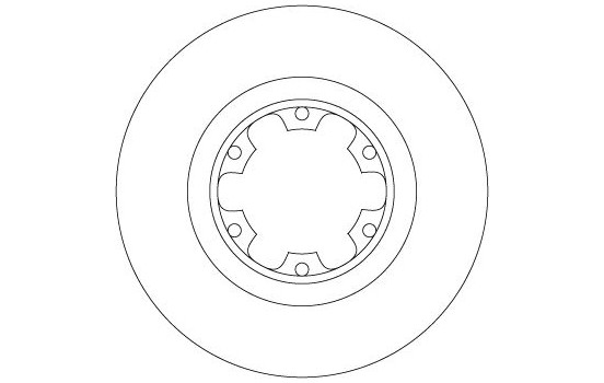 Disque de frein DF4553 TRW, Image 3