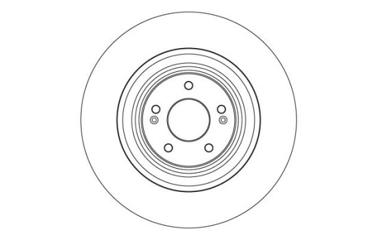 Disque de frein DF4607S TRW