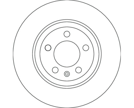 Disque de frein DF4624 TRW
