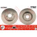 Disque de frein DF4691 TRW