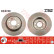 Disque de frein DF4740 TRW