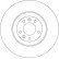Disque de frein DF4748S TRW, Vignette 6