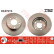 Disque de frein DF4751S TRW