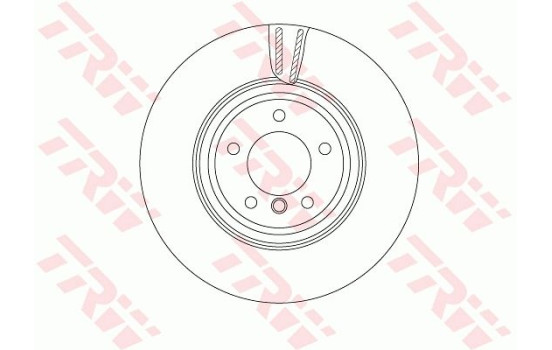 Disque de frein DF4775S TRW