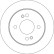 Disque de frein DF4801 TRW, Vignette 3