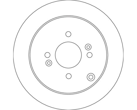 Disque de frein DF4803 TRW, Image 3