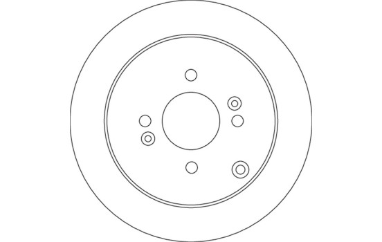 Disque de frein DF4803 TRW, Image 3