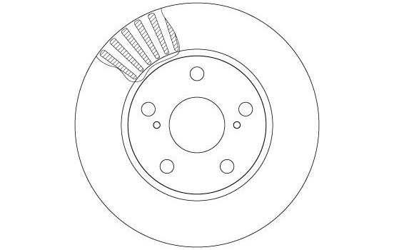 Disque de frein DF4810 TRW, Image 3
