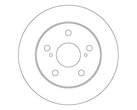 Disque de frein DF4811 TRW, Image 3