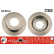 Disque de frein DF4814 TRW