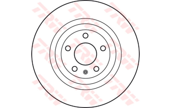 Disque de frein DF4818S TRW, Image 2
