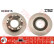 Disque de frein DF4821S TRW