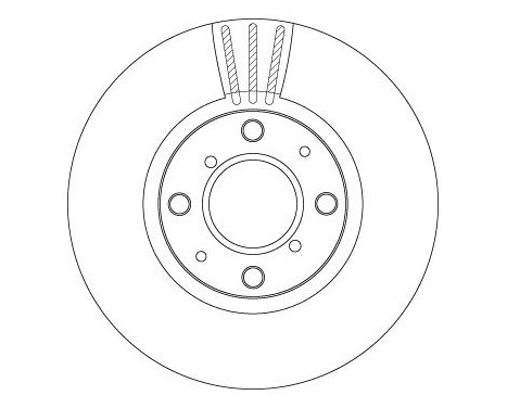 Disque de frein DF4824 TRW, Image 4