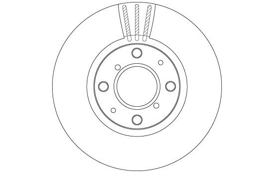 Disque de frein DF4824 TRW, Image 4