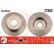 Disque de frein DF4827 TRW