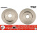Disque de frein DF4832 TRW