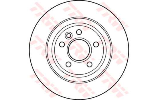 Disque de frein DF4844 TRW, Image 2