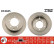 Disque de frein DF4845 TRW, Vignette 2