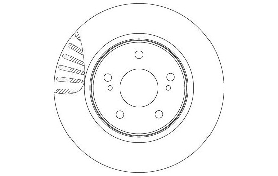 Disque de frein DF4857S TRW, Image 3