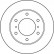 Disque de frein DF4870 TRW, Vignette 4