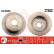 Disque de frein DF4880 TRW